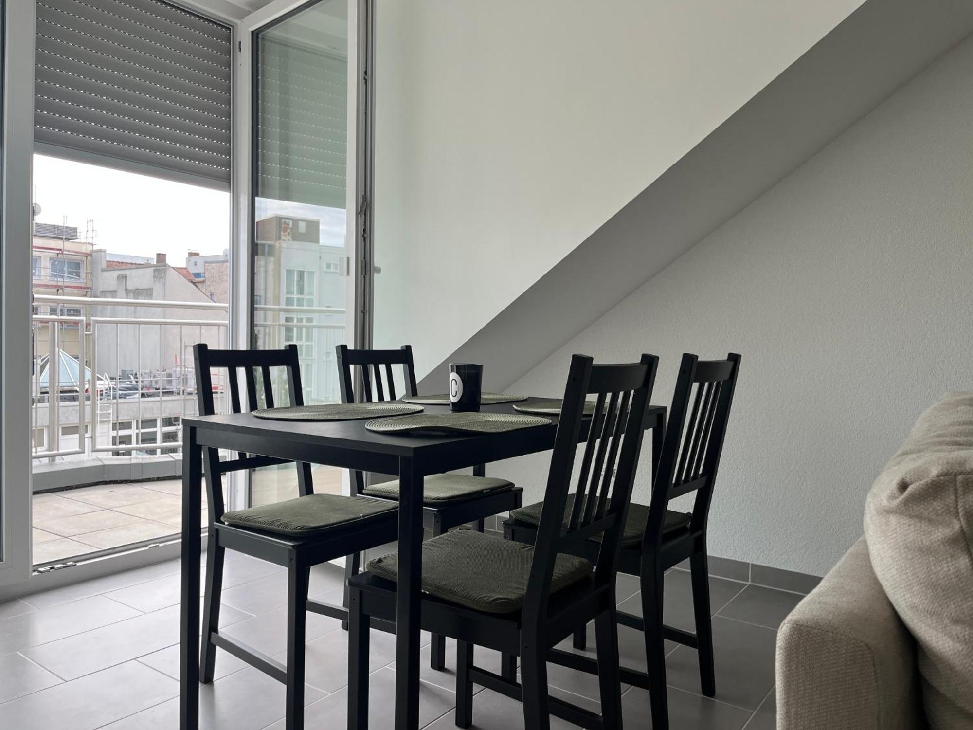 Simplex Apartments Am Europaplatz Karlsruhe Zimmer foto