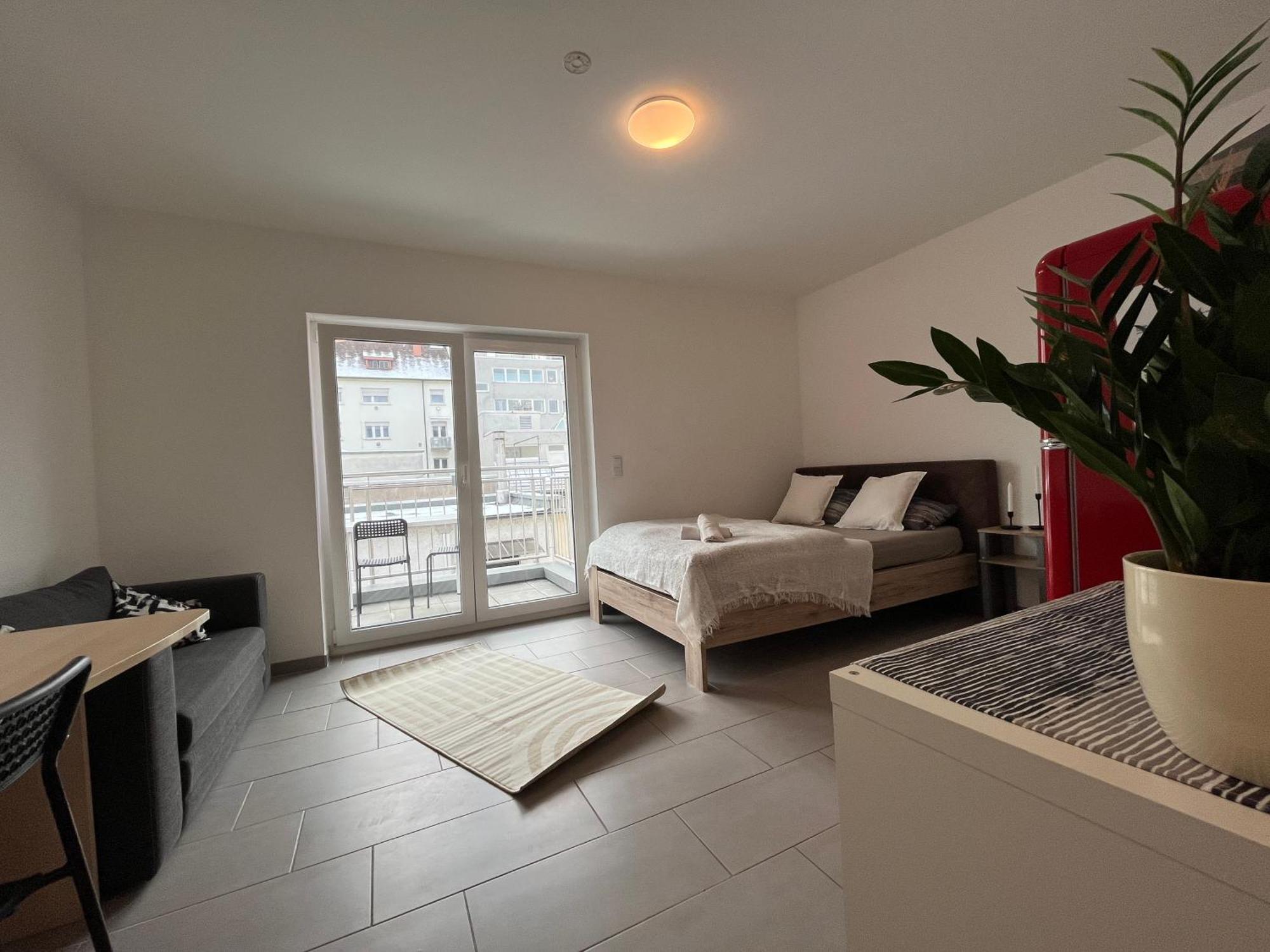 Simplex Apartments Am Europaplatz Karlsruhe Zimmer foto